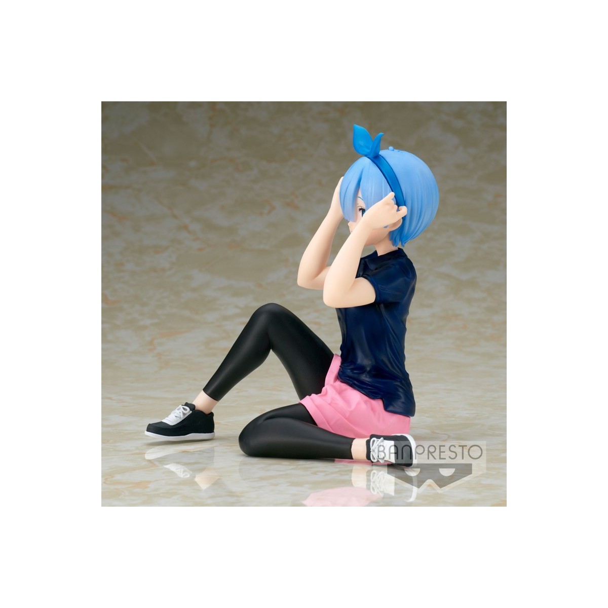 Banpresto - Stile di allenamento Relax Time REM - Re:Zero Iniziare la vita in un altro mondo