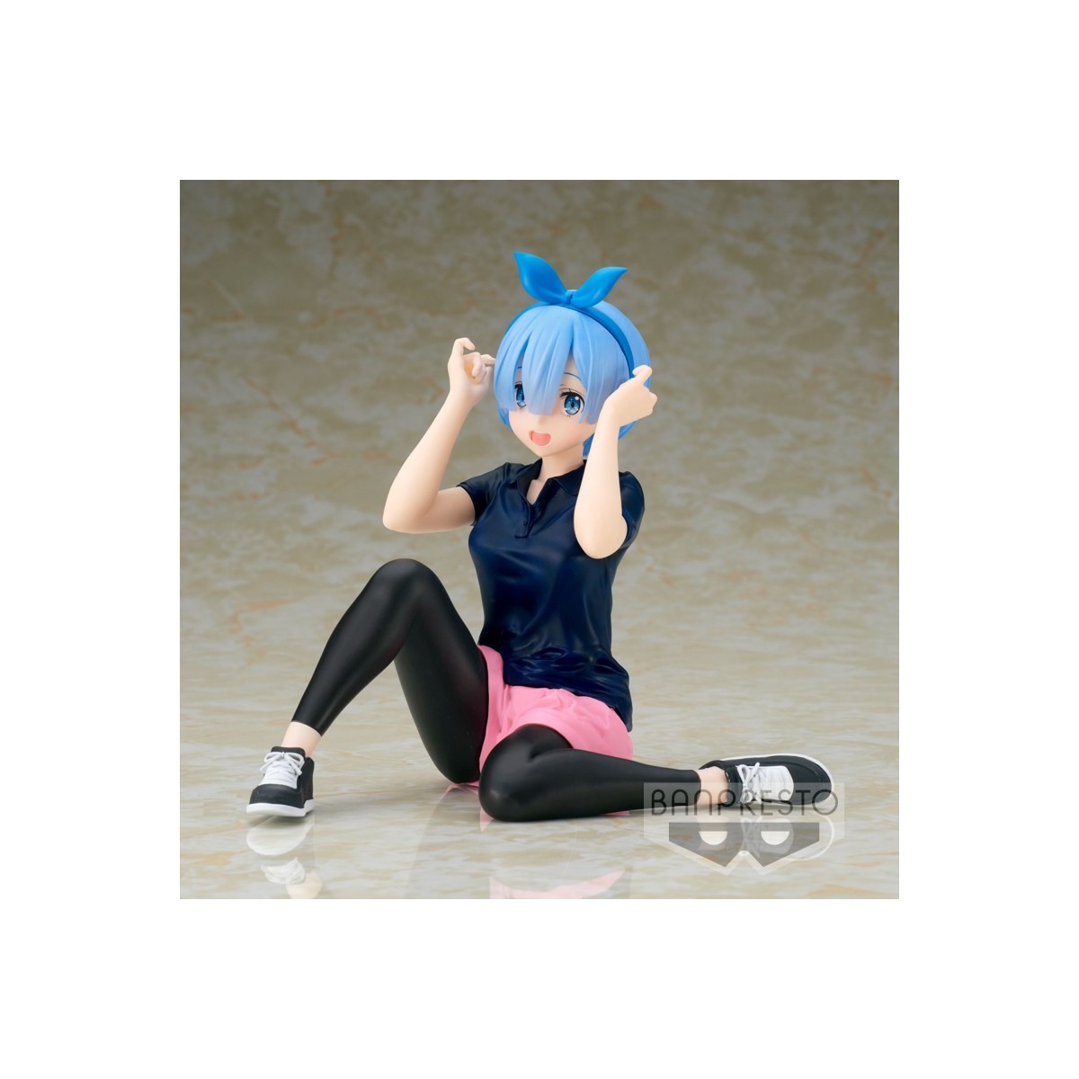 Banpresto - Stile di allenamento Relax Time REM - Re:Zero Iniziare la vita in un altro mondo