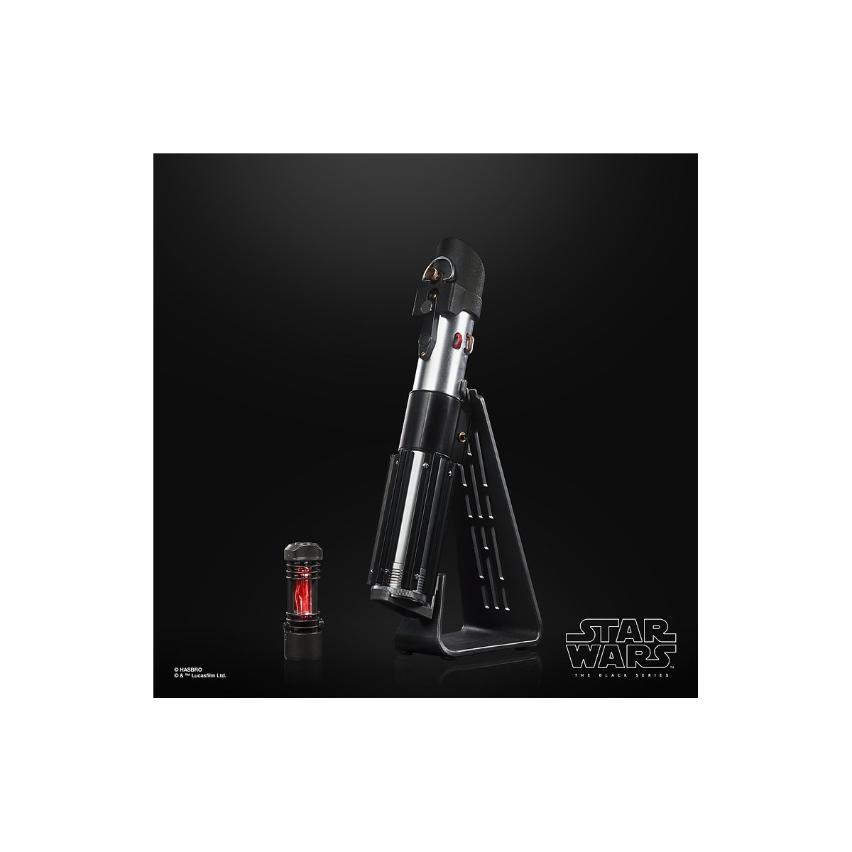 Hasbro - Spada laser Darth Vader Force Fx - Serie nera Replica Elite