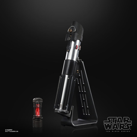 Hasbro - Spada laser Darth Vader Force Fx - Serie nera Replica Elite