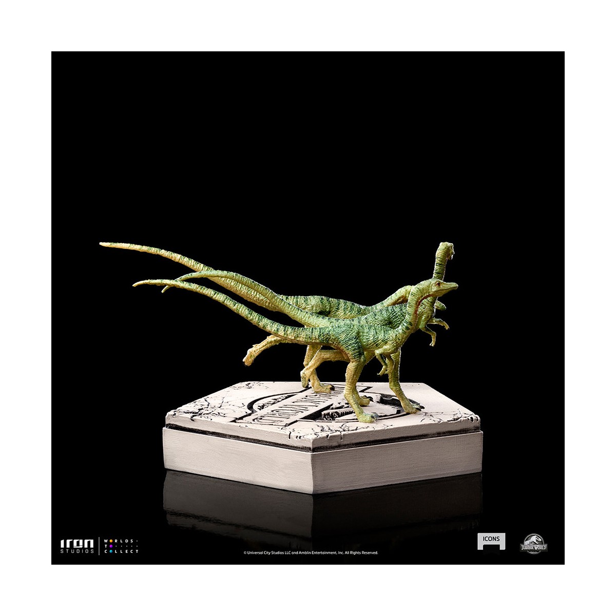 Iron Studios - Compsognathus - Icone di Jurassic World