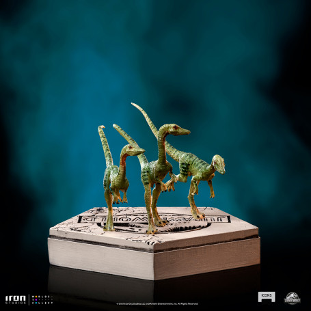 Iron Studios - Compsognathus - Icone di Jurassic World