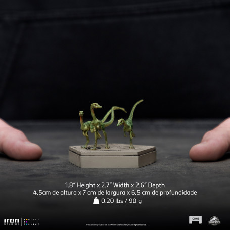 Iron Studios - Compsognathus - Icone di Jurassic World