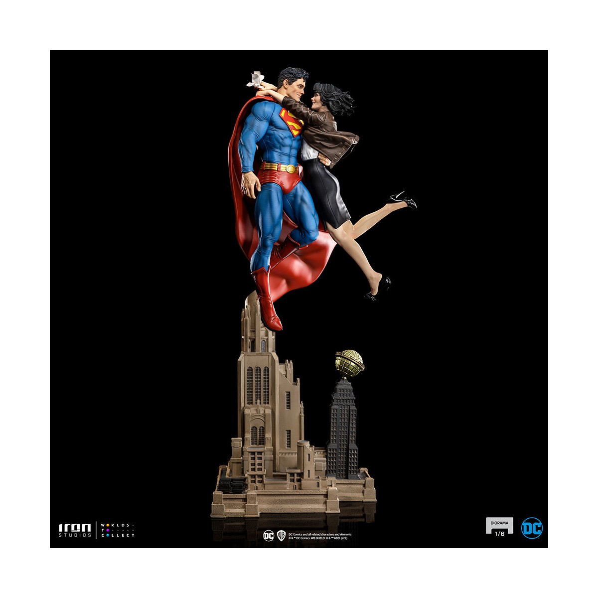 Iron Studios - Superman e Loic Lane Diorama 1/6