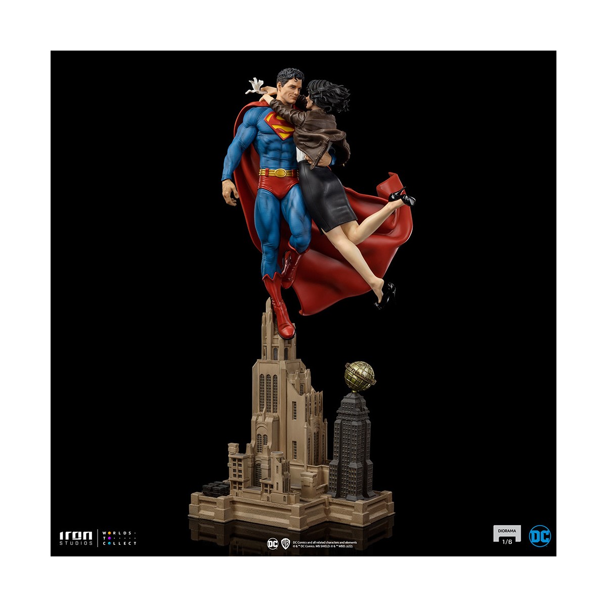 Iron Studios - Superman e Loic Lane Diorama 1/6