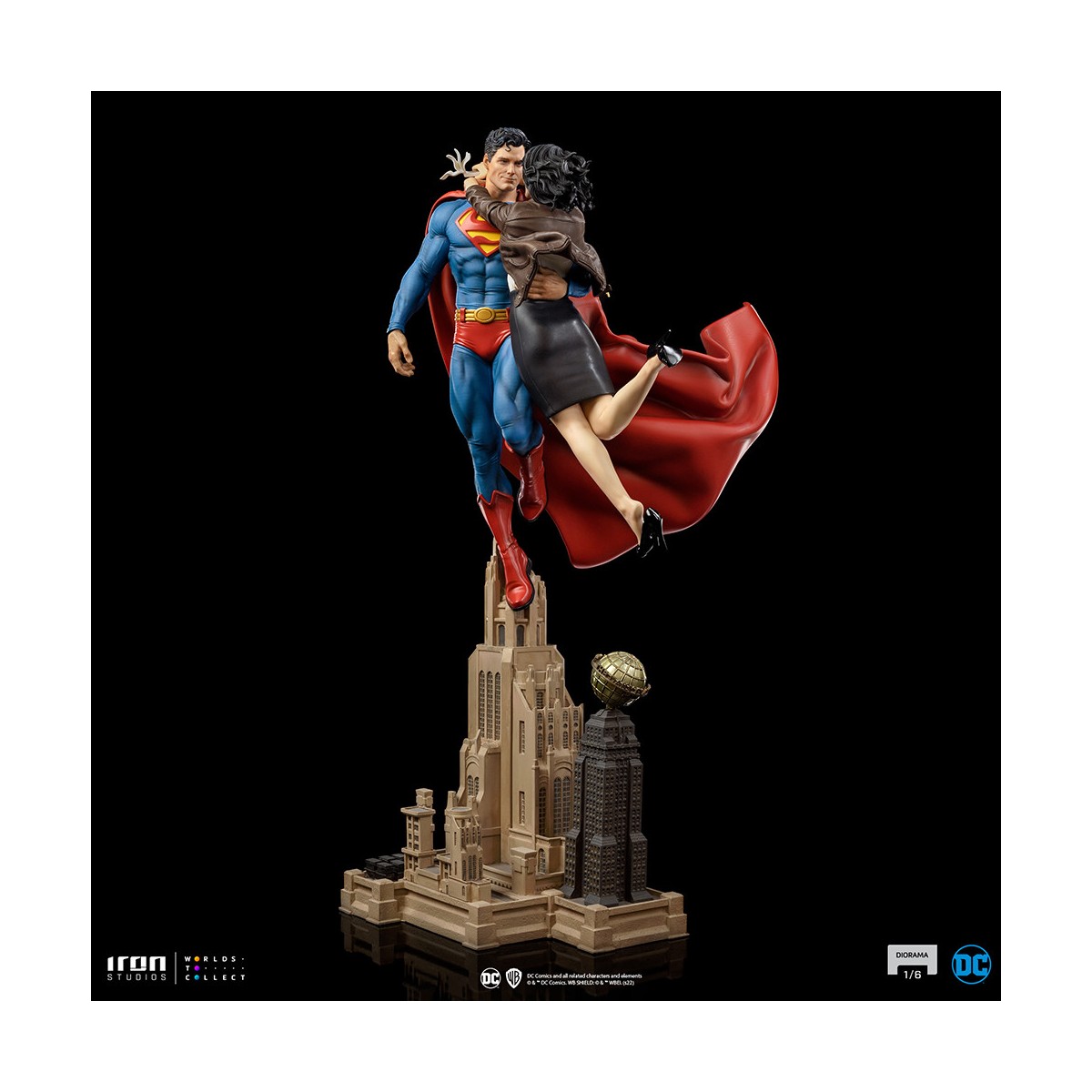 Iron Studios - Superman e Loic Lane Diorama 1/6