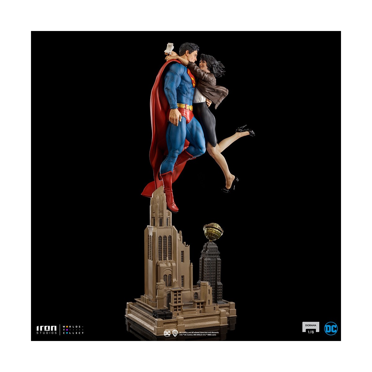 Iron Studios - Superman e Loic Lane Diorama 1/6