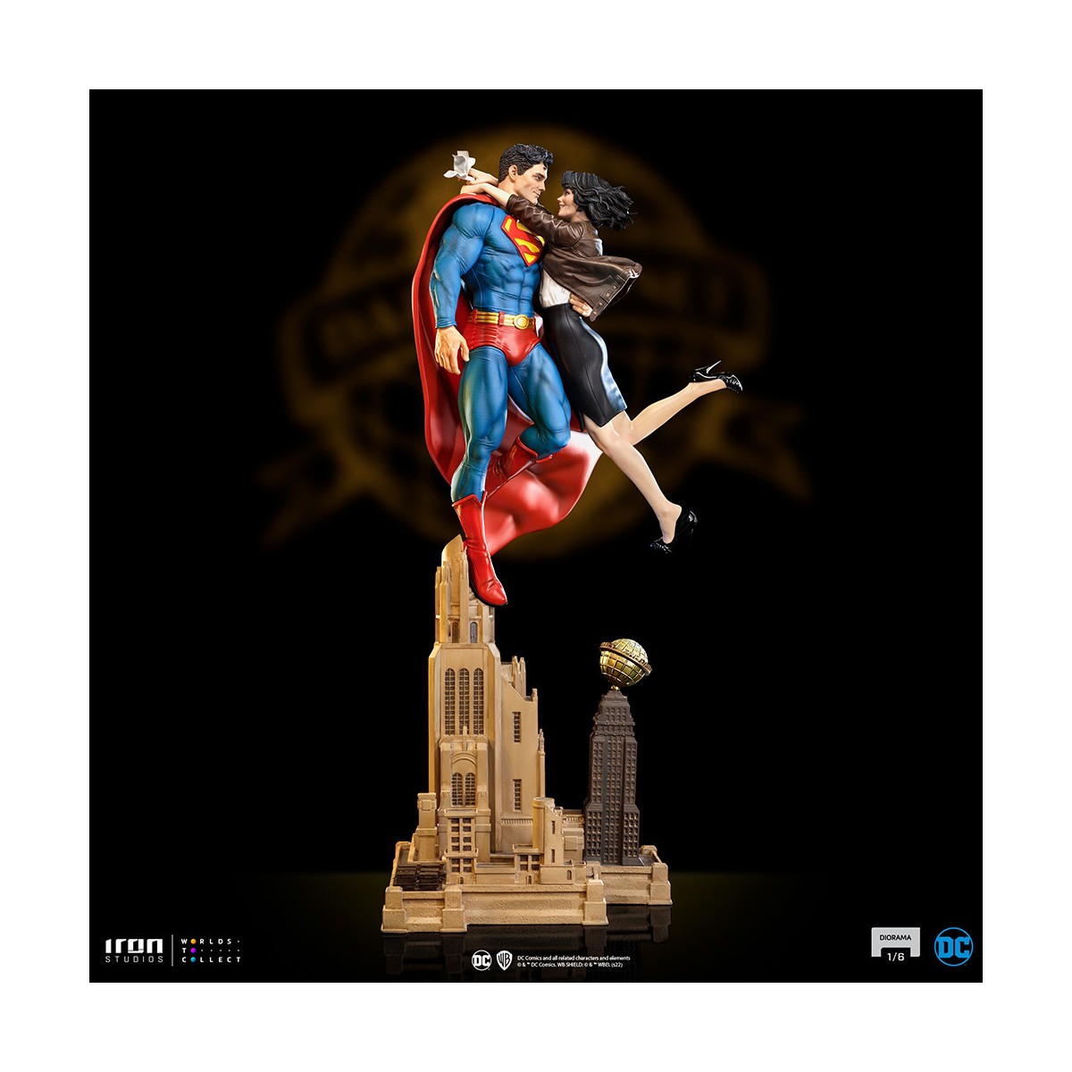 Iron Studios - Superman e Loic Lane Diorama 1/6