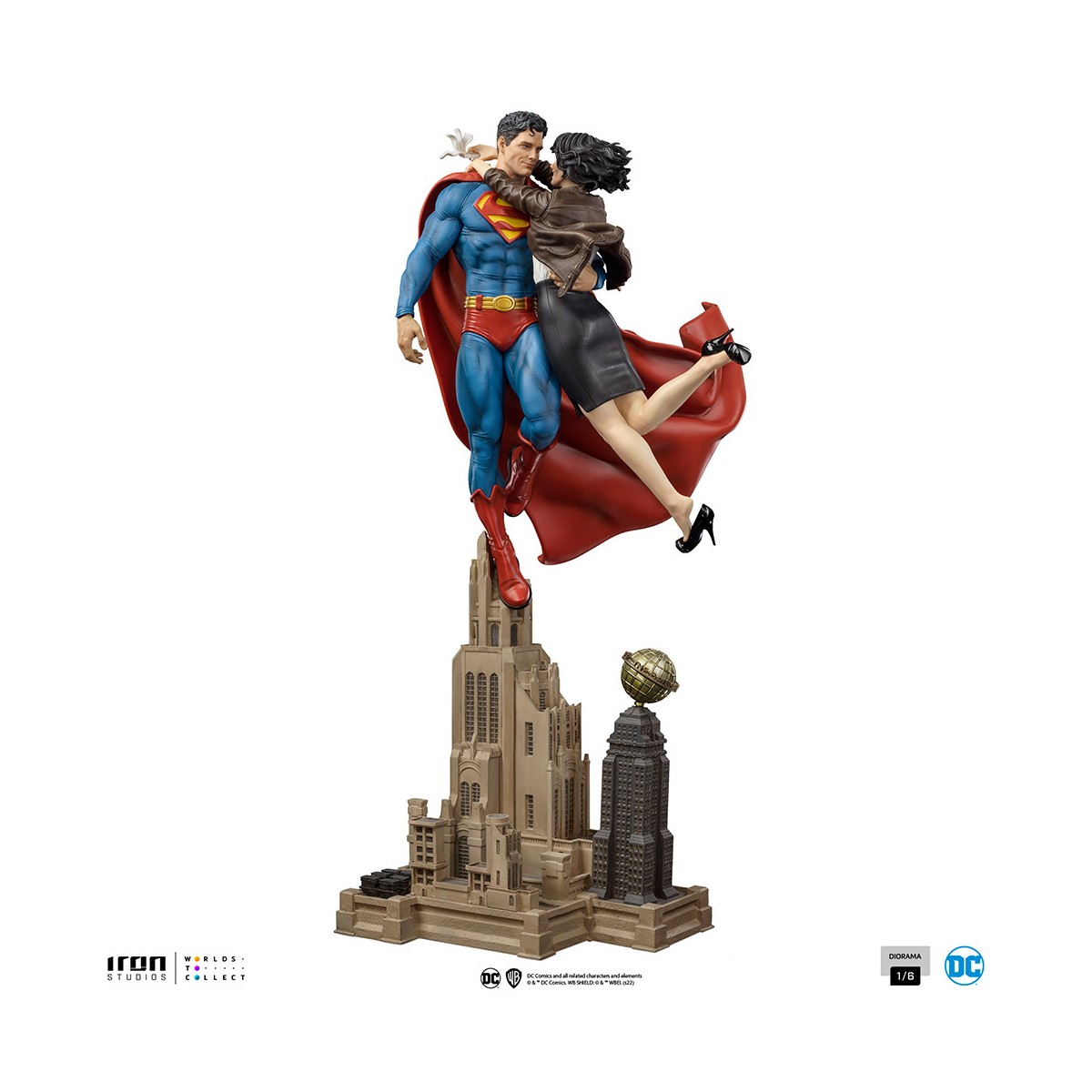 Iron Studios - Superman e Loic Lane Diorama 1/6