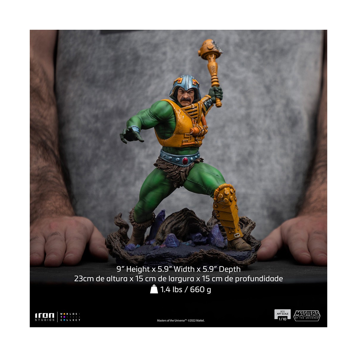 Iron Studios - BDS Art Scale 1/10 - Man-at-Arms - Master-at-Arms - Masters of the Universe
