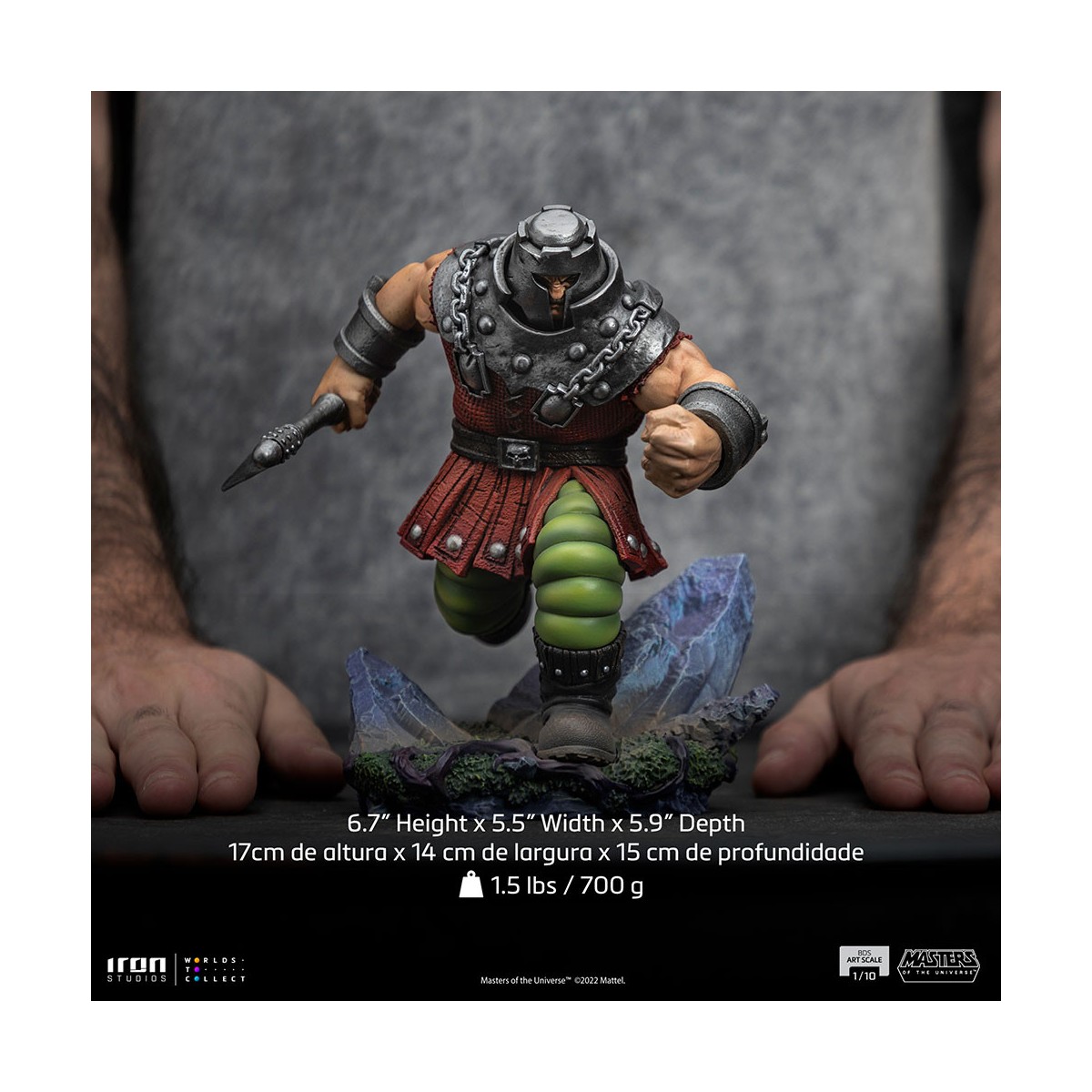 Iron Studios - BDS Art Scale 1/10 - Ram-Man - Belios - Masters of the Universe