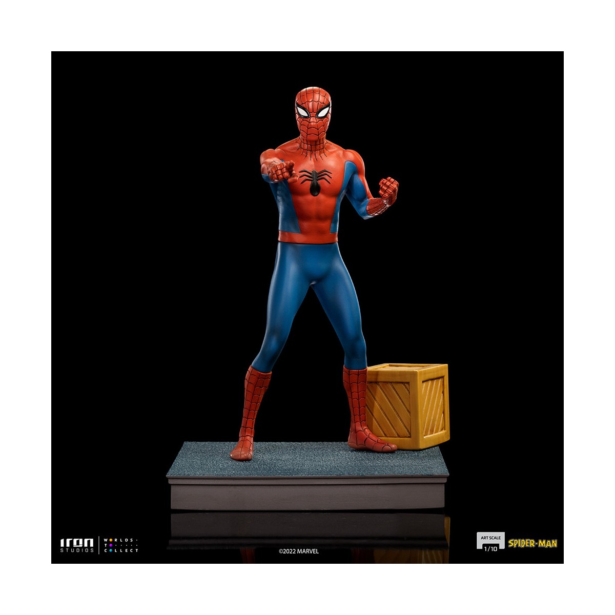 Iron Studios - Spider-Man Serie Animata Anni '60 BDS Scala 1/10