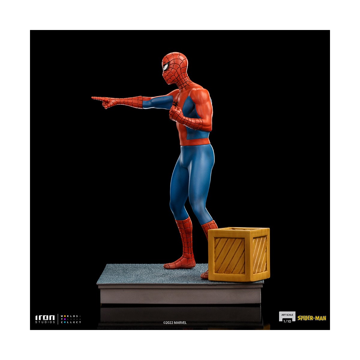Iron Studios - Spider-Man Serie Animata Anni '60 BDS Scala 1/10