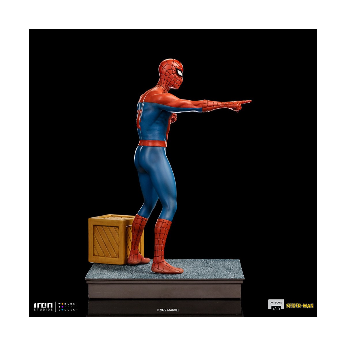 Iron Studios - Spider-Man Serie Animata Anni '60 BDS Scala 1/10