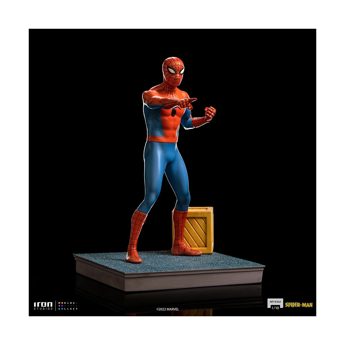 Iron Studios - Spider-Man Serie Animata Anni '60 BDS Scala 1/10