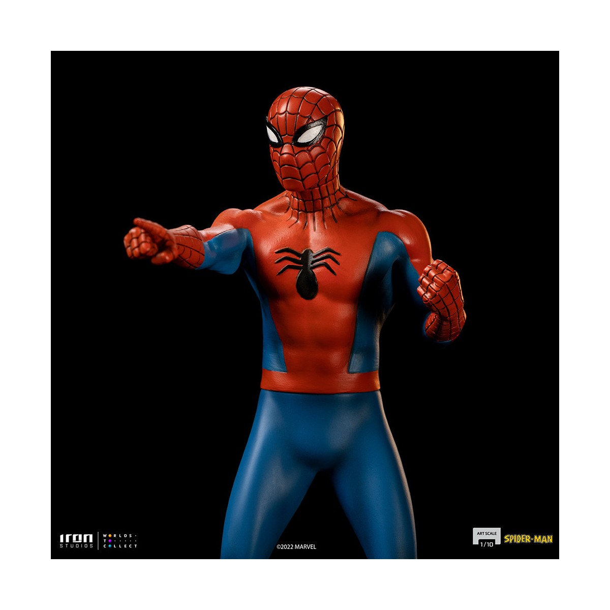 Iron Studios - Spider-Man Serie Animata Anni '60 BDS Scala 1/10