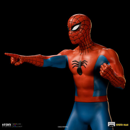 Iron Studios - Spider-Man Serie Animata Anni '60 BDS Scala 1/10