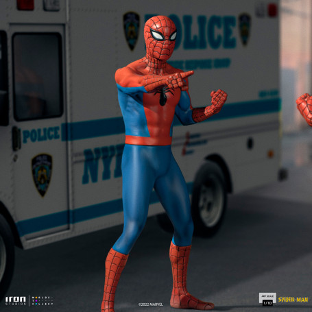Iron Studios - Spider-Man Serie Animata Anni '60 BDS Scala 1/10