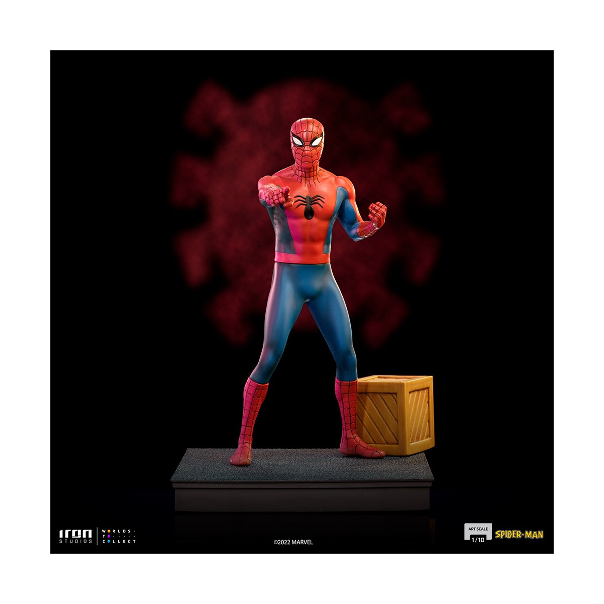 Iron Studios - Spider-Man Serie Animata Anni '60 BDS Scala 1/10