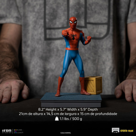 Iron Studios - Spider-Man Serie Animata Anni '60 BDS Scala 1/10