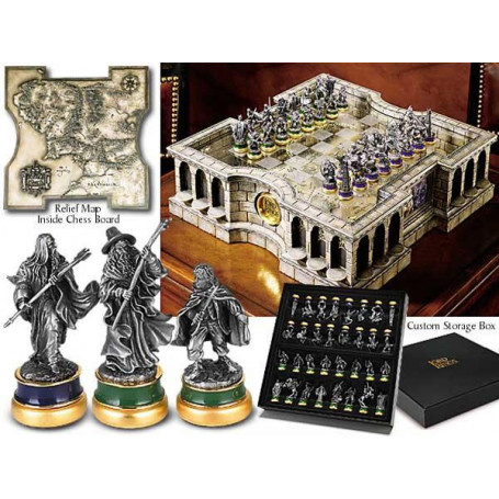 Noble Collection  LOTR pièces de jeu d´échecs Retour du Roi