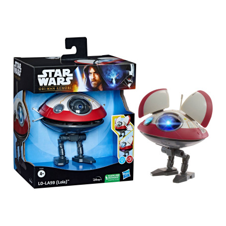 Hasbro Star Wars LO-LA59 (Lola) figura elettronica di Obi-Wan Kenobi da 13 cm