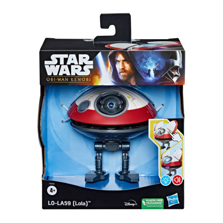 Hasbro Star Wars LO-LA59 (Lola) figura elettronica di Obi-Wan Kenobi da 13 cm