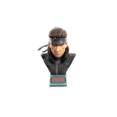 Metal Gear Solid - Busto a grandezza naturale di Solid Snake - Prime 4 figure