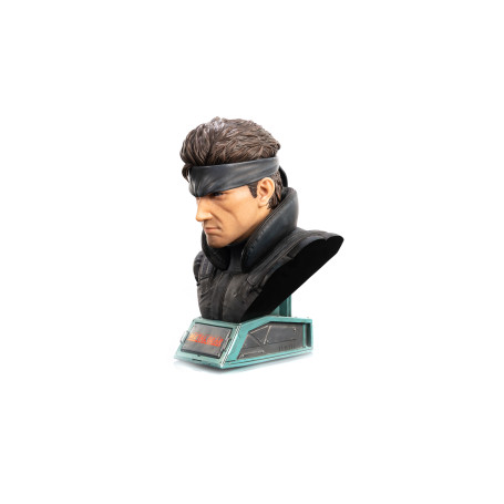 Metal Gear Solid - Busto a grandezza naturale di Solid Snake - Prime 4 figure