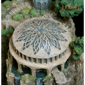Weta Le Hobbit statue White Council Chamber