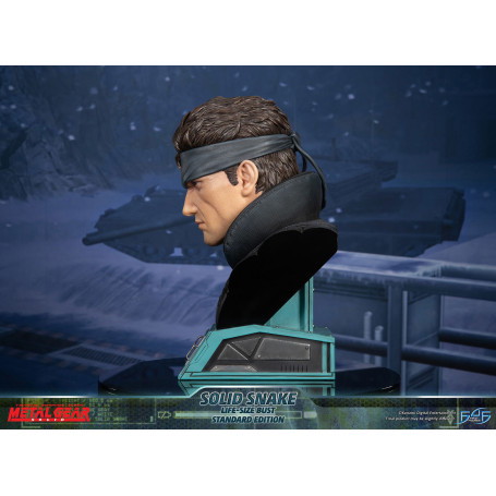 Metal Gear Solid - Busto a grandezza naturale di Solid Snake - Prime 4 figure