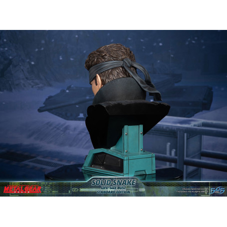 Metal Gear Solid - Busto a grandezza naturale di Solid Snake - Prime 4 figure