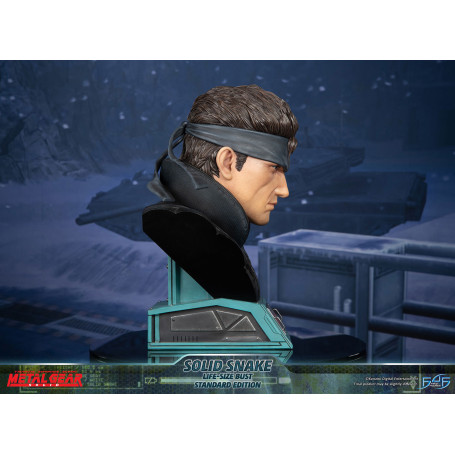 Metal Gear Solid - Busto a grandezza naturale di Solid Snake - Prime 4 figure