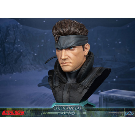 Metal Gear Solid - Busto a grandezza naturale di Solid Snake - Prime 4 figure