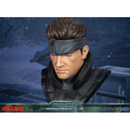 Metal Gear Solid - Busto a grandezza naturale di Solid Snake - Prime 4 figure
