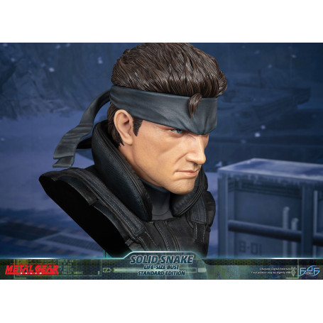 Metal Gear Solid - Busto a grandezza naturale di Solid Snake - Prime 4 figure