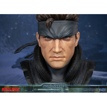 Metal Gear Solid - Busto a grandezza naturale di Solid Snake - Prime 4 figure