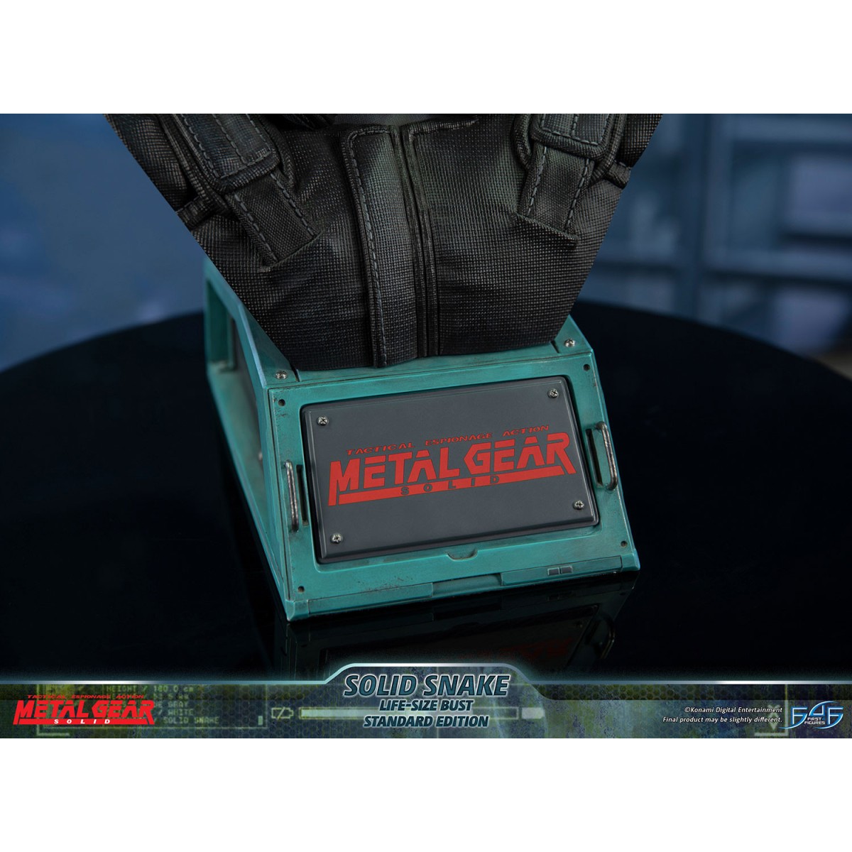Metal Gear Solid - Busto a grandezza naturale di Solid Snake - Prime 4 figure