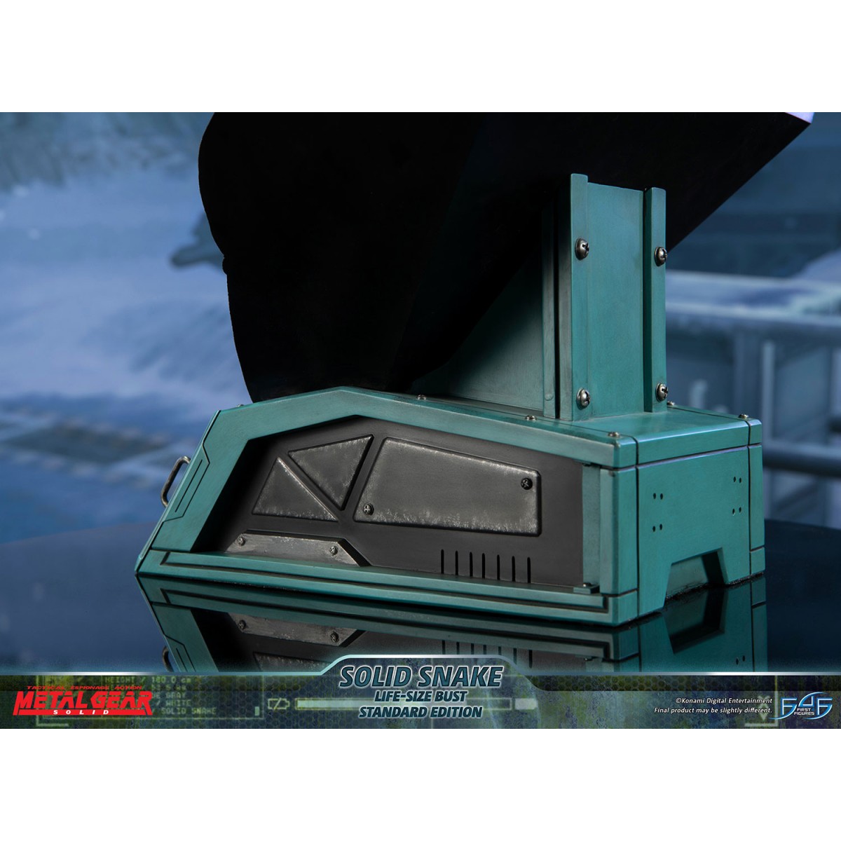 Metal Gear Solid - Busto a grandezza naturale di Solid Snake - Prime 4 figure