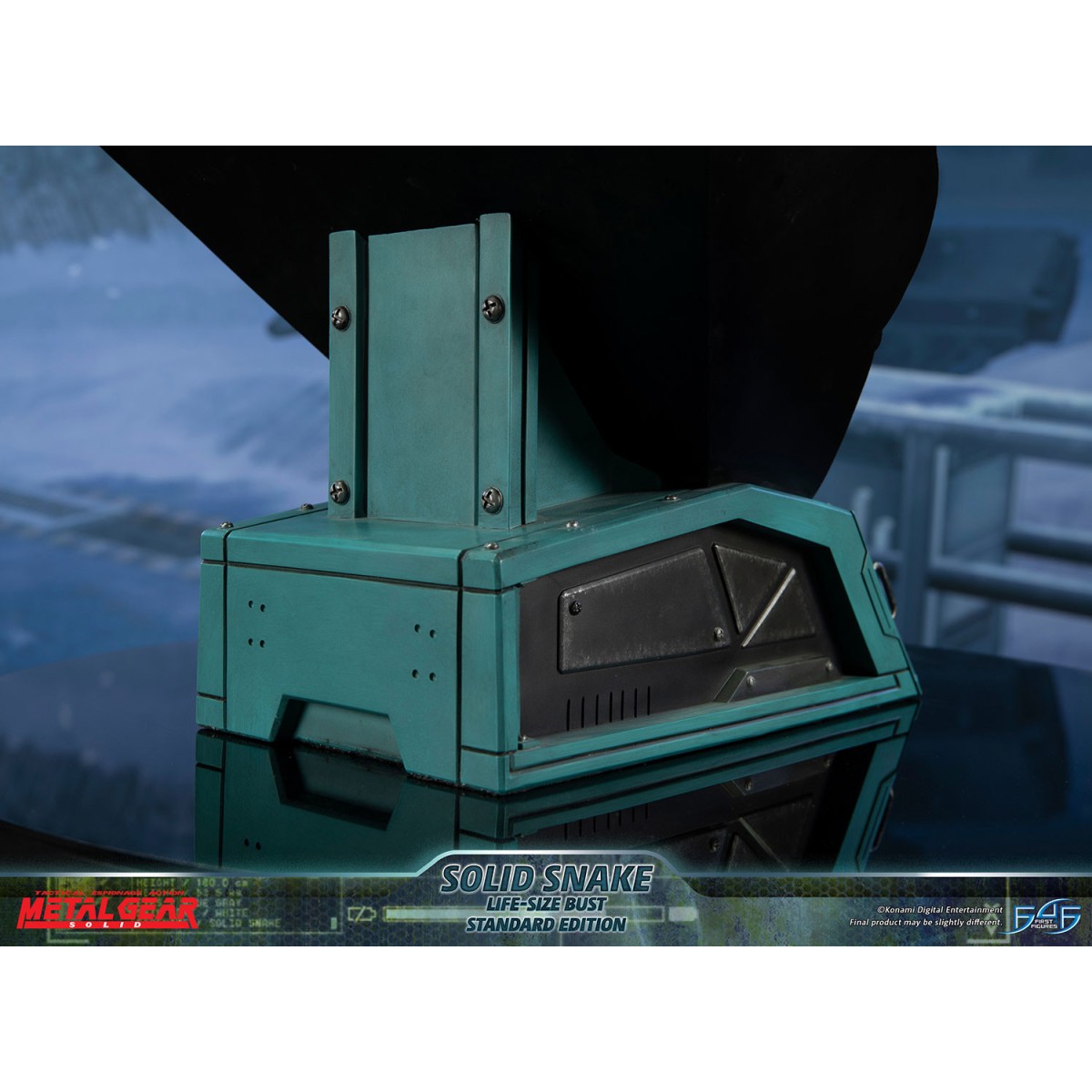 Metal Gear Solid - Busto a grandezza naturale di Solid Snake - Prime 4 figure