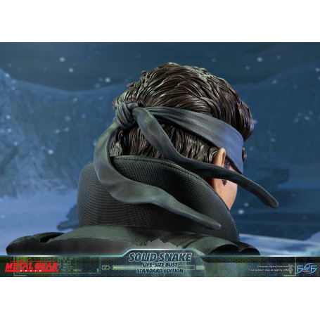 Metal Gear Solid - Busto a grandezza naturale di Solid Snake - Prime 4 figure
