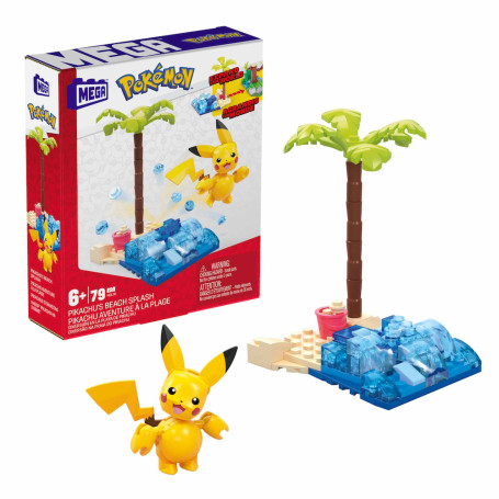 Pokemon - PIKACHU'S BEACH SPLASH - Mega costruttore di meraviglie