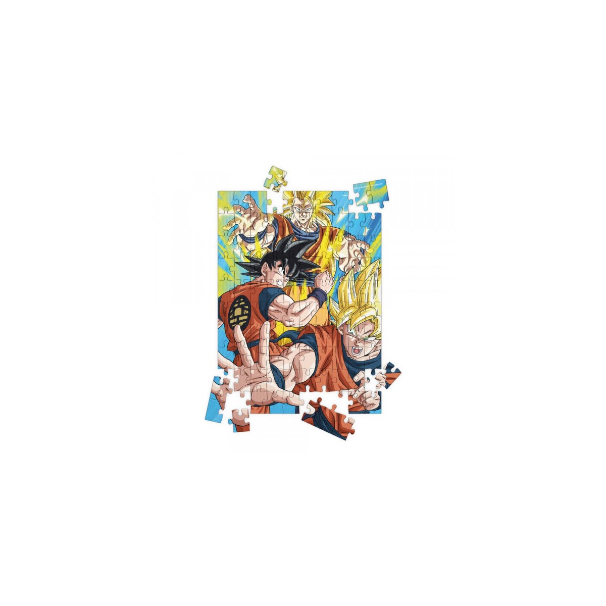 SD Toys - Puzzle Dragon Ball Z - Goku Saiyan - 100 pezzi