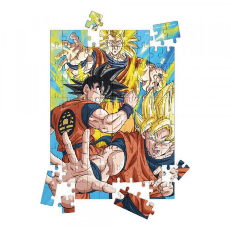 SD Toys - Puzzle Dragon Ball Z - Goku Saiyan - 100 pezzi