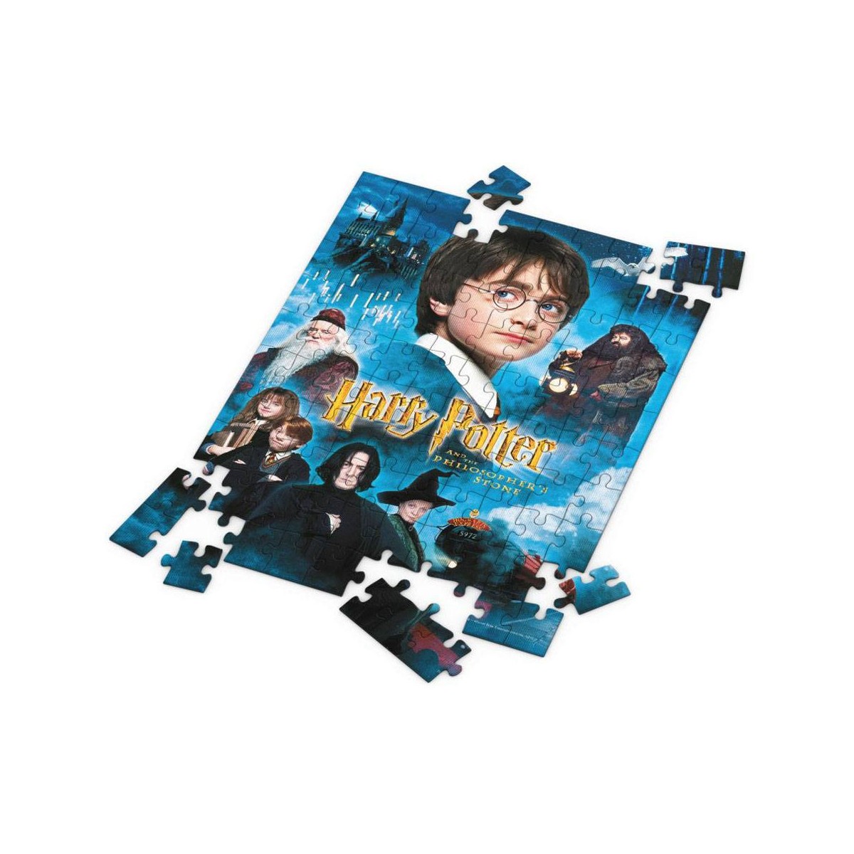 SD Toys - Puzzle HARRY POTTER effetto 3D - Poster Pietra Filosofale - 100 pz