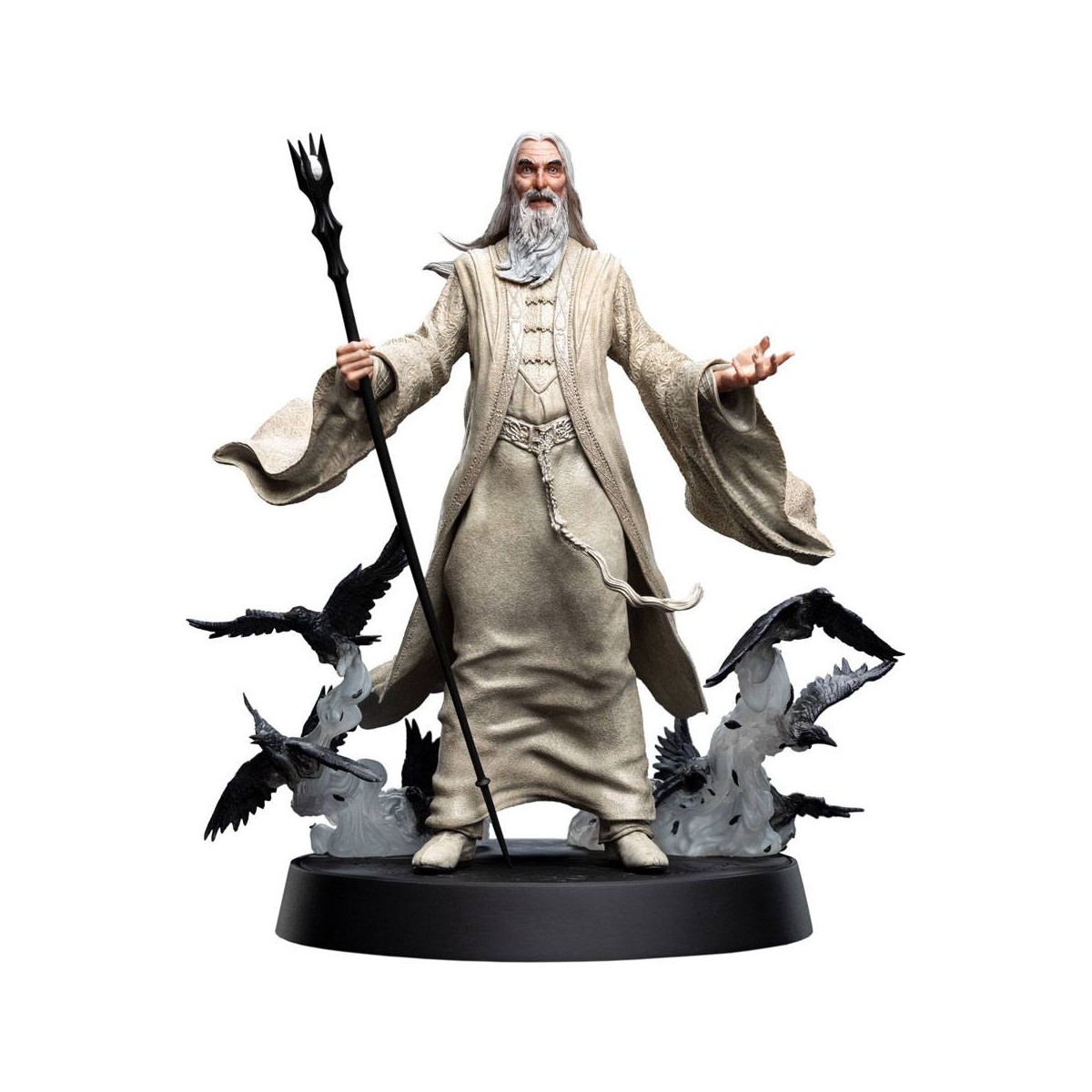 Weta - Statua in PVC di Saruman il Bianco - Figure del Fandom 1/6 - LOTR
