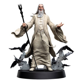 Weta - Statua in PVC di Saruman il Bianco - Figure del Fandom 1/6 - LOTR