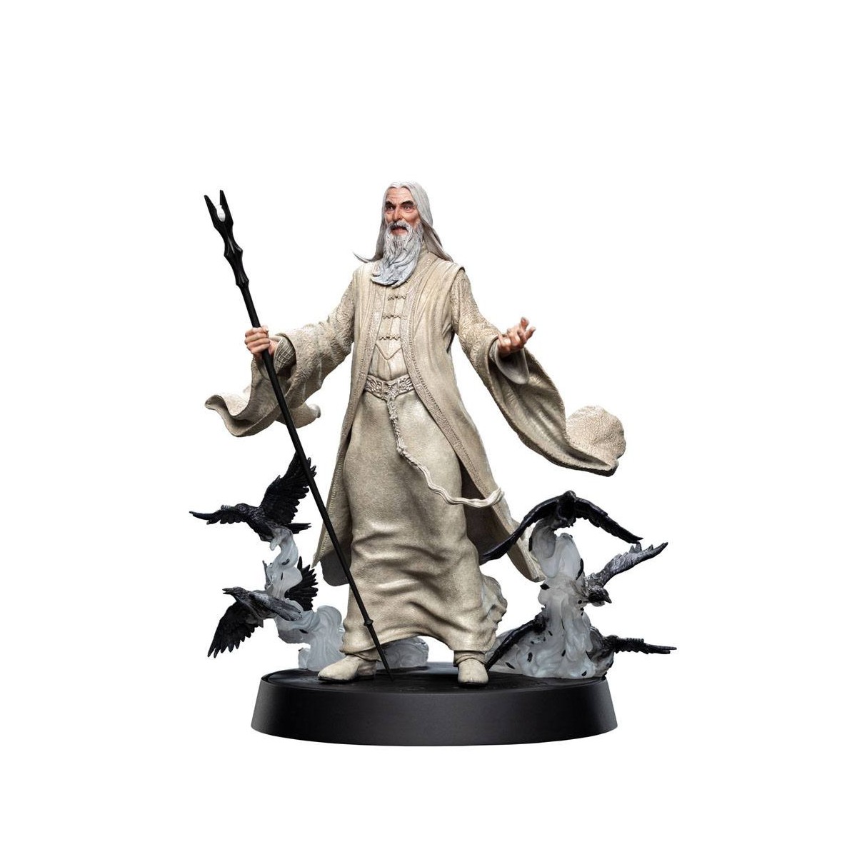 Weta - Statua in PVC di Saruman il Bianco - Figure del Fandom 1/6 - LOTR