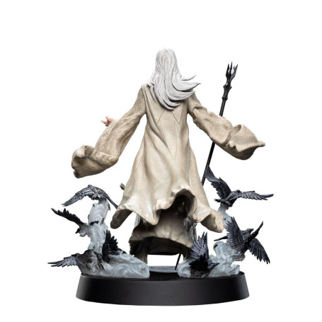 Weta - Statua in PVC di Saruman il Bianco - Figure del Fandom 1/6 - LOTR