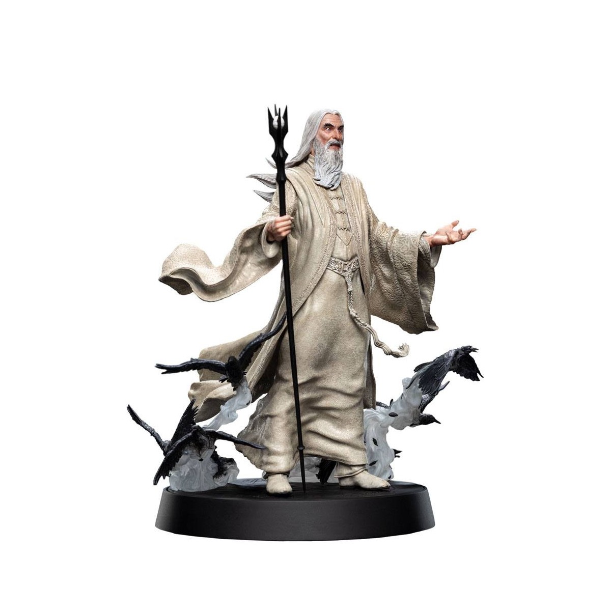 Weta - Statua in PVC di Saruman il Bianco - Figure del Fandom 1/6 - LOTR
